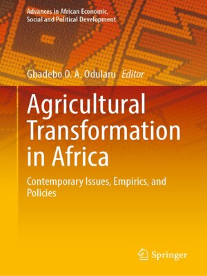 cover image of Agricultural Transformation in Africa